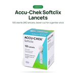 Accu-Chek Compact Plus Starter Kit – 204 Test Strips + 200 SoftClix Lancets