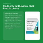 Compatibility: made only for the Accu-Chek Fastclix lancing device