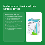 Compatibility: made only for the Accu-Chek Softclix lancing device