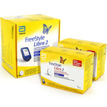 Freestyle Libre 2 Starter Pack – Reader + 2 Sensors | Factory - Sealed CGM Kit - Affordable OTC