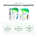 OneTouch Ultra and Delica Plus 30G Lancet Combo (100 Strips, 100 Lancets) - Affordable OTC