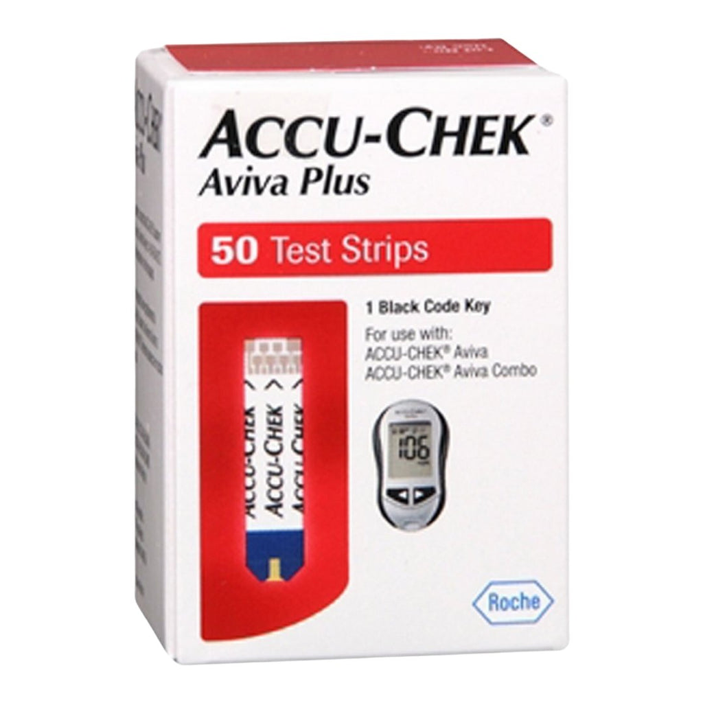 AccuChek Aviva Plus Test Strips 50 Count Affordable OTC