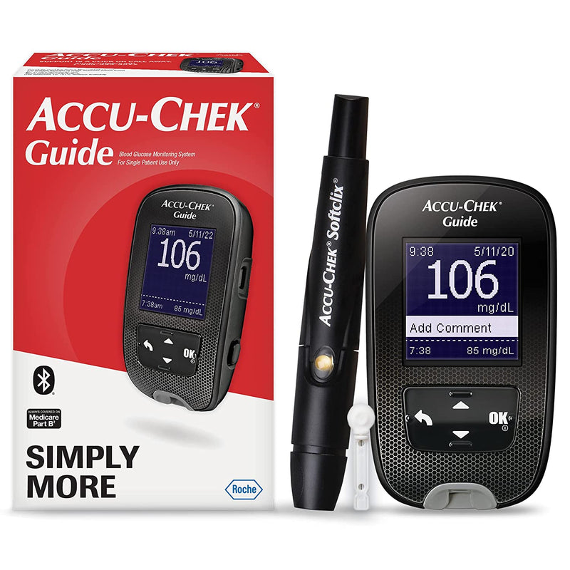 Accu-Chek Guide Blood Glucose Meter - Affordable OTC