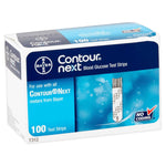 Bayer Contour Next 100 Test Strips - Dinged/Damaged - Affordable OTC