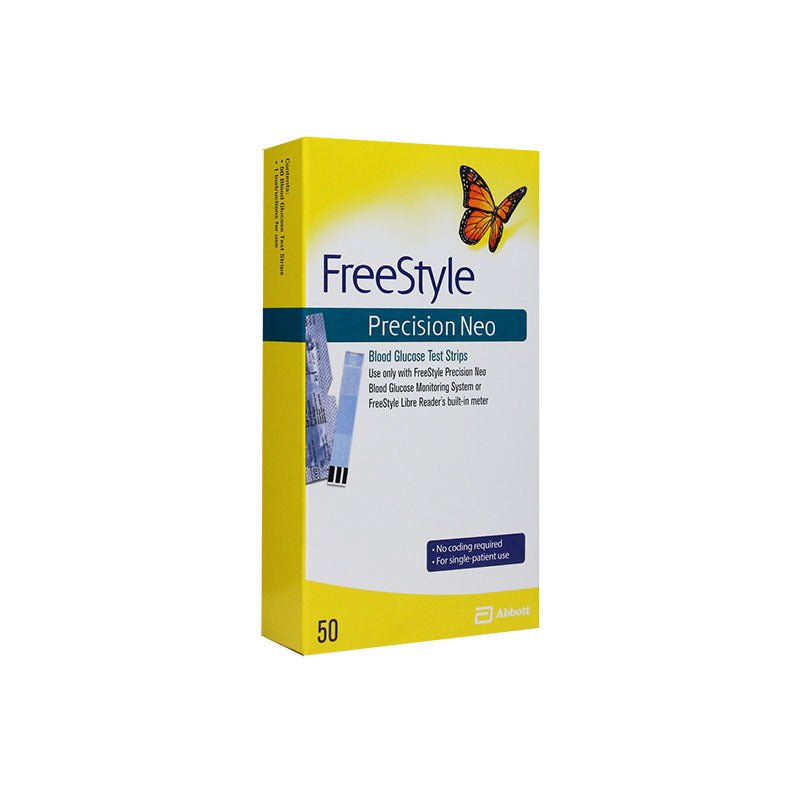 Freestyle Precision Neo Test Strips 50 ct Affordable OTC
