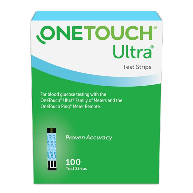 One Touch Ultra 100 Test Strips - Dinged/Damaged - Affordable OTC