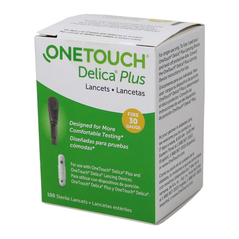 OneTouch Delica Plus Lancets 30G - 100 Count - Affordable OTC