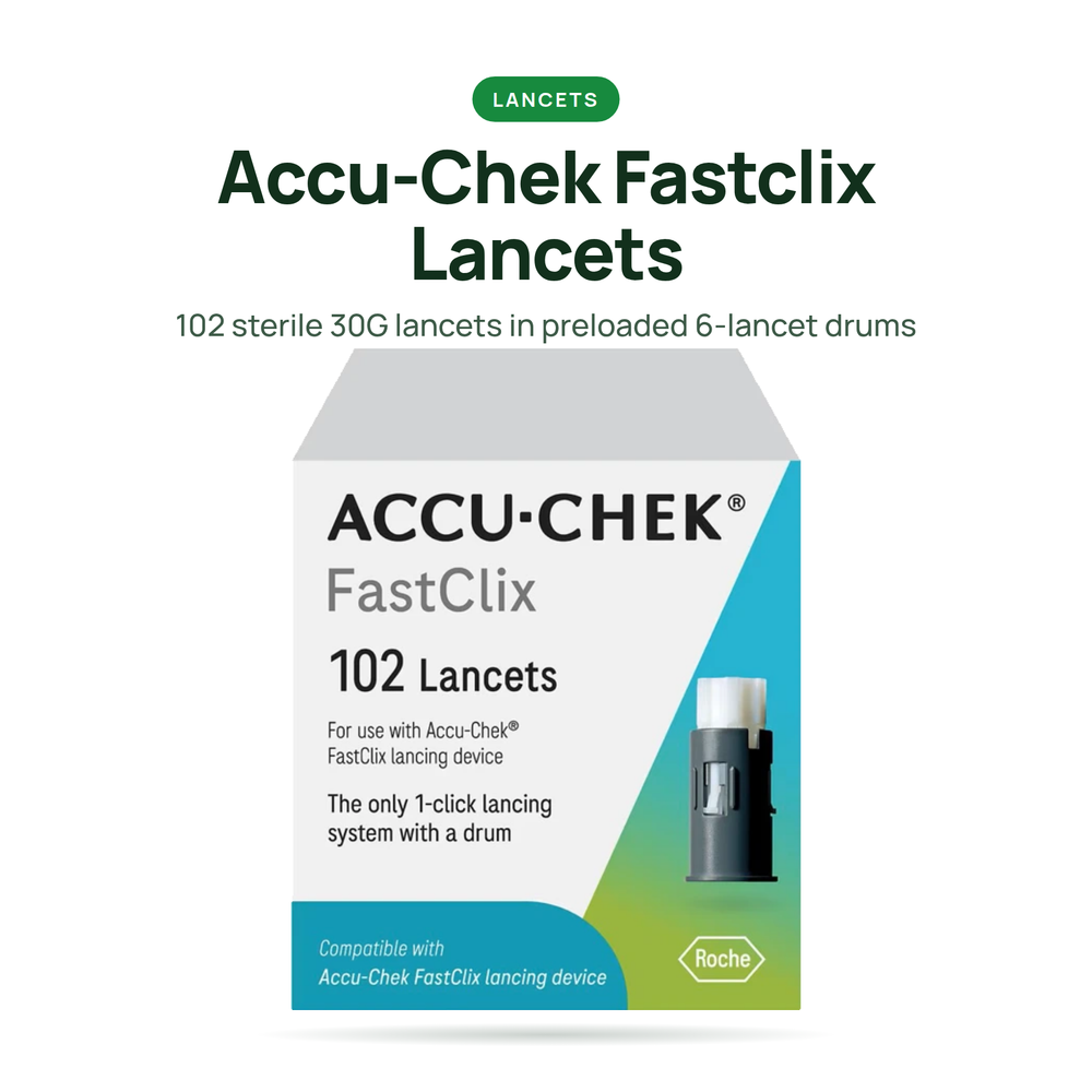 Accu-Chek FastClix Lancets 102 Count