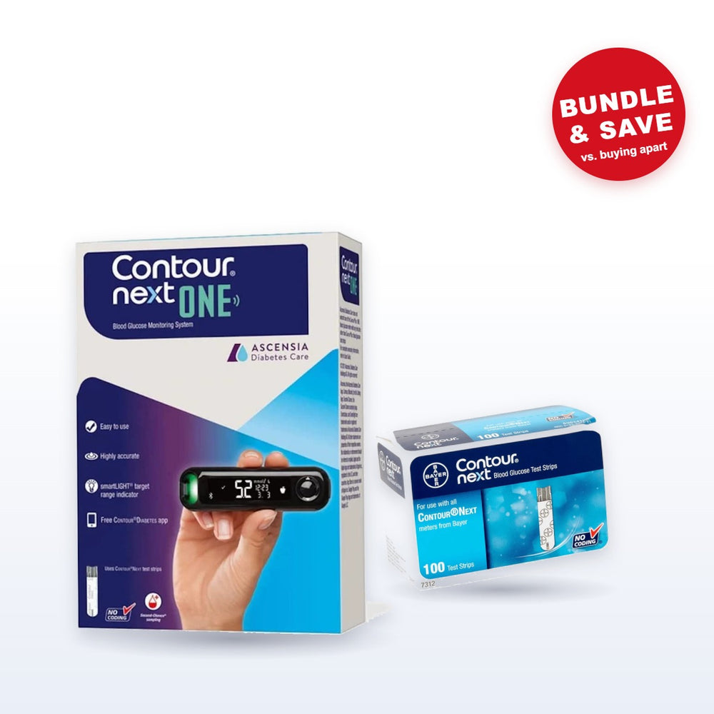 Contour Next One Starter Kit – Meter + 100 Test Strips