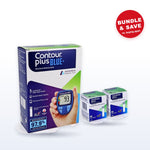 Contour Plus BLUE Starter Kit: meter and 100 Contour Plus test strips