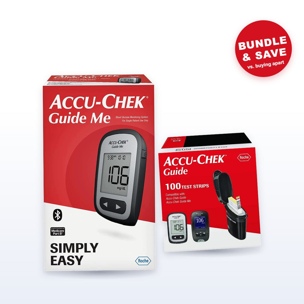 Accu-Chek Guide Me Starter Kit – Meter + 100 Guide Test Strips