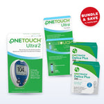 OneTouch Ultra 2 Starter Kit – 200 Test Strips + 200 Delica Plus 33G Lancets