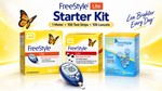 FreeStyle Lite Meter Kit - 100 Test Strips + 100 Lancets