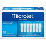 Ascensia Microlet lancets, 100 count