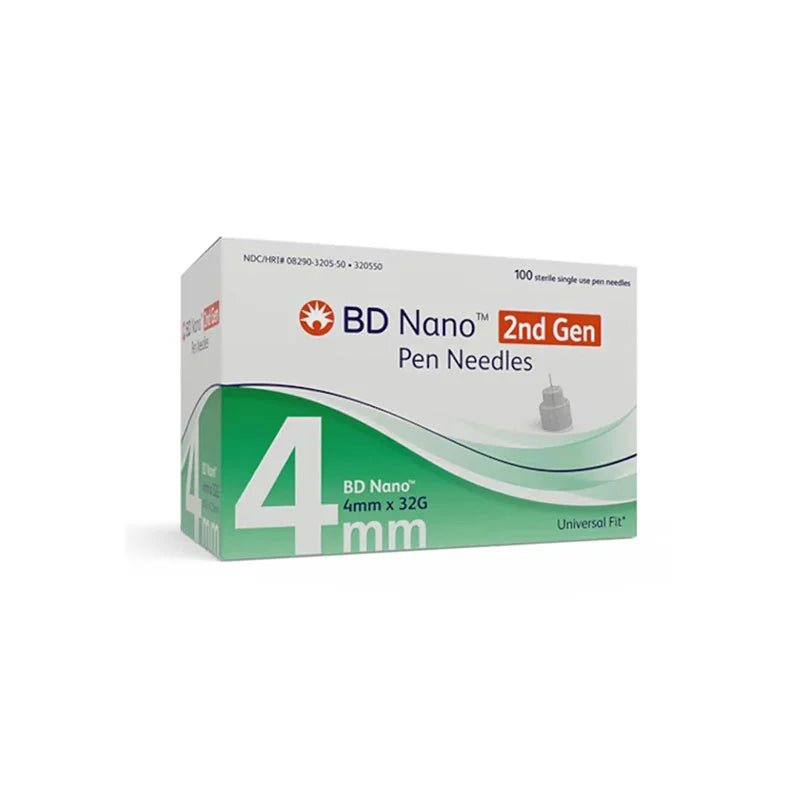 BD Nano Ultra - Fine Pen Needles - 32G - 4MM - 90ct - Affordable OTC
