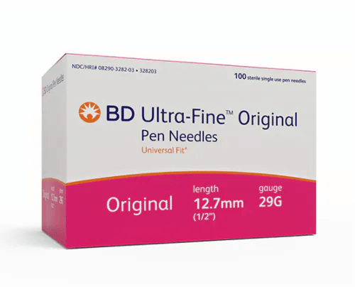 BD Ultra - Fine Pen Needles - 29G - 12.7MM - 90ct - Affordable OTC