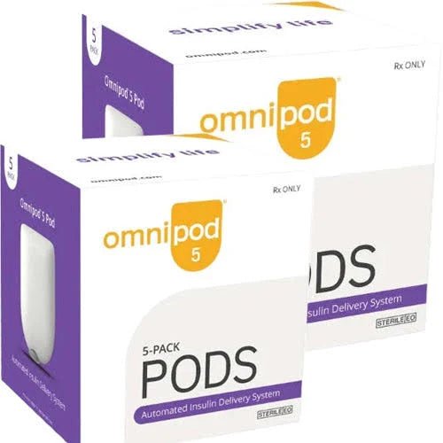 OmniPod 5 – 2 Pack (10 Pods) | AffordableOTC – Tubeless Automated Insulin Delivery - Affordable OTC