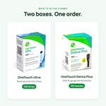 OneTouch Ultra and Delica Plus 30G Lancet Combo (100 Strips, 100 Lancets) - Affordable OTC
