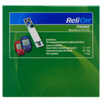 ReliOn Prime Blood Glucose Test Strips, 100 Count - Affordable OTC