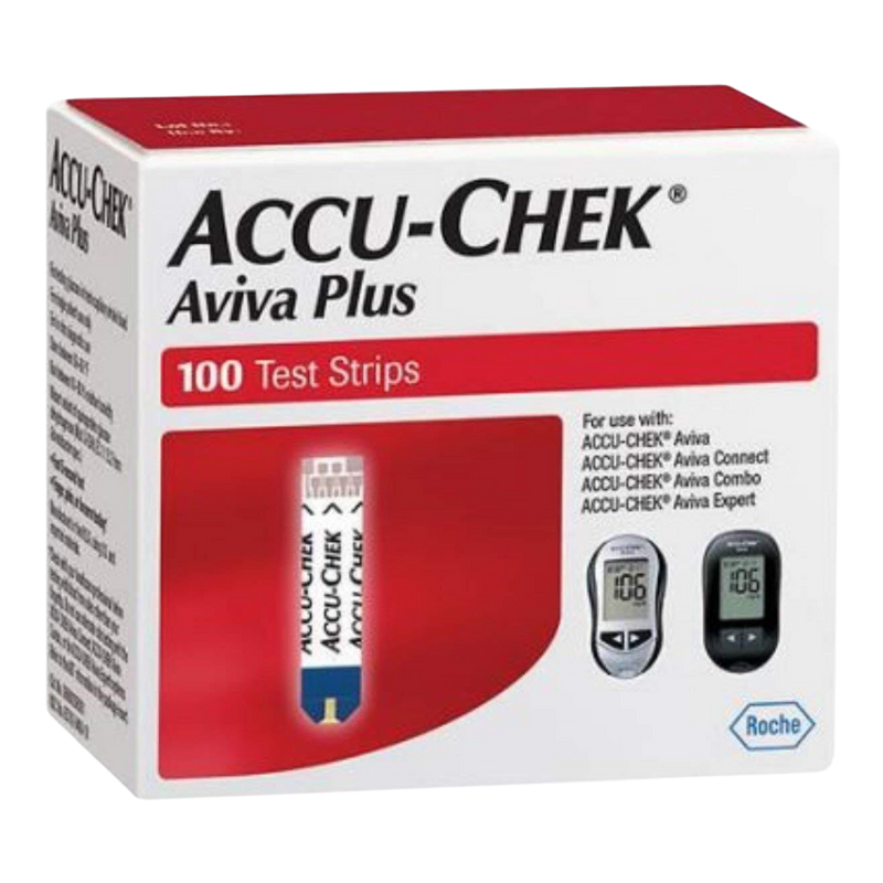 Accu-Chek Aviva Plus 100 Count - Dinged/Damaged