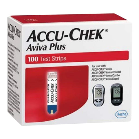 Accu Chek Aviva Plus 100 Count - Retail Box - Affordable OTC