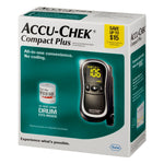 Accu-Chek Compact Plus Starter Kit – 204 Test Strips + 200 SoftClix Lancets