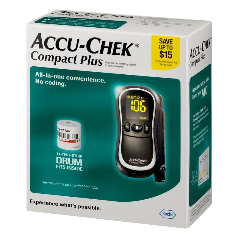 Accu-Chek Compact Plus Meter Kit - Affordable OTC