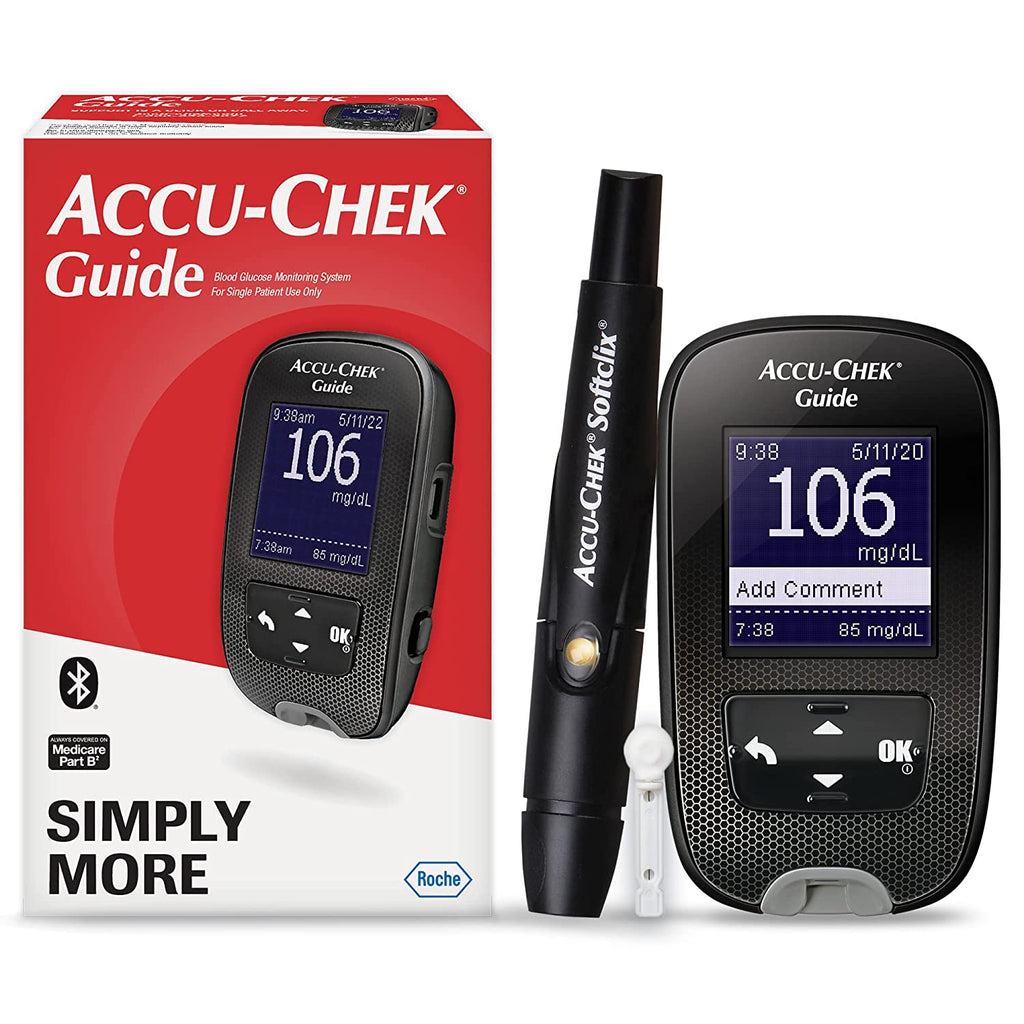 Accu-Chek Guide Blood Glucose Meter - Affordable OTC