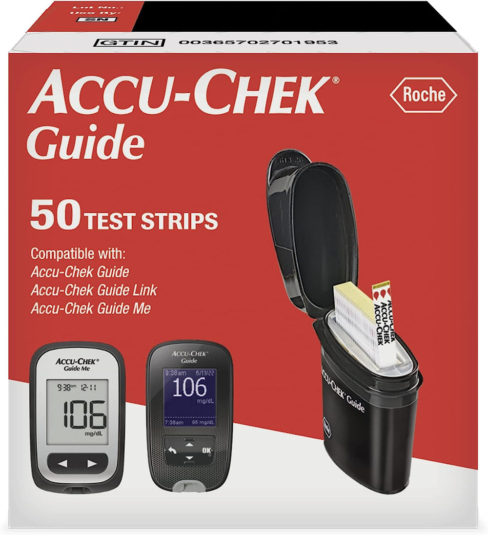 Accu-Chek Guide Test Strips - 50ct - Dinged/Damaged - Affordable OTC