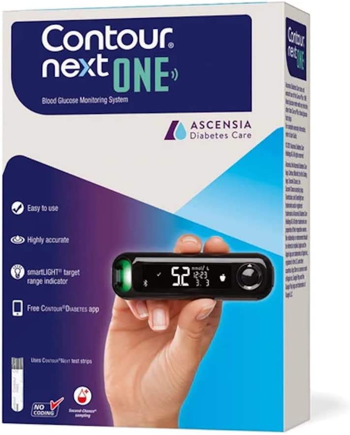Bayer Ascensia Contour Next One Glucose Meter Affordable OTC