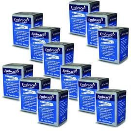 Embrace Glucose Test Strips 50ct case of 12 - Affordable OTC