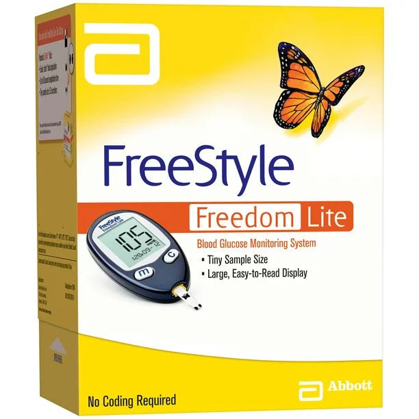 Freestyle Freedom Lite Glucose Meter - Affordable OTC
