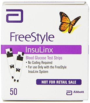 FreeStyle InsuLinx 50 Test Strips – Special Price, Sealed & Accurate ...