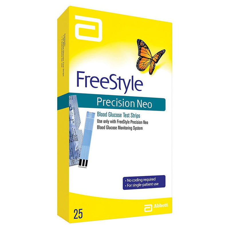 Freestyle Precision Neo Test Strips - 25 ct - Affordable OTC