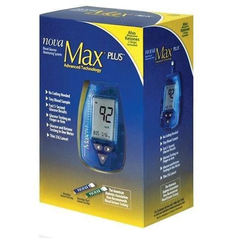 Nova Max Glucose Meter - Affordable OTC