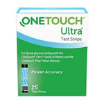One Touch Ultra 25 Test Strips - Affordable OTC