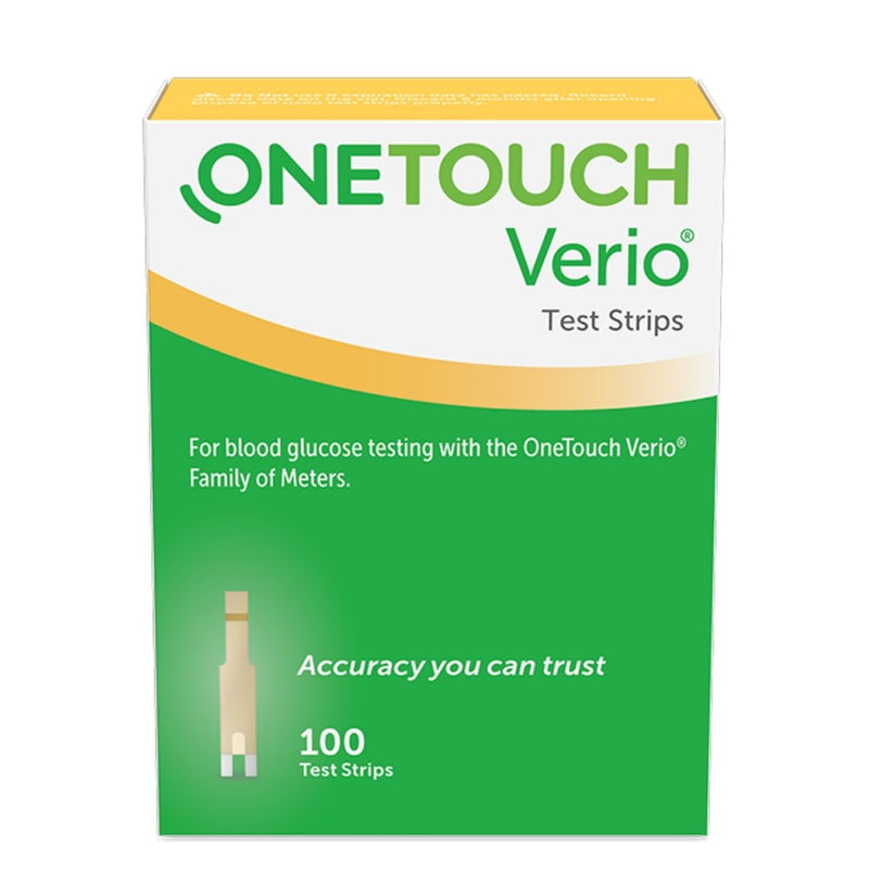 One Touch Verio 100 Test Strips - Retail Boxes - Affordable OTC
