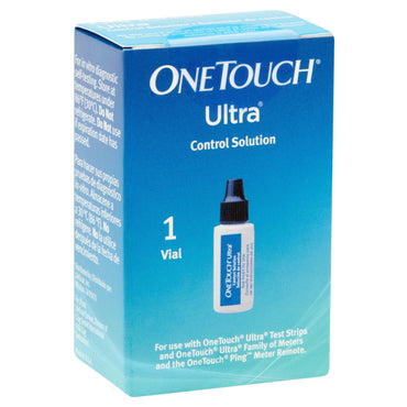 OneTouch Ultra Control Solution – 1 Vial for Test Strip Accuracy Check