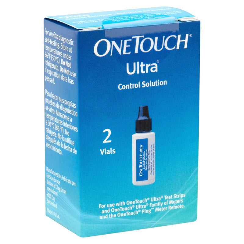 OneTouch Ultra Control Solution - 2 Vials - Affordable OTC