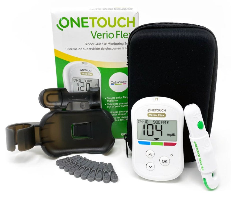 OneTouch Verio Flex Blood Glucose Meter - Affordable OTC