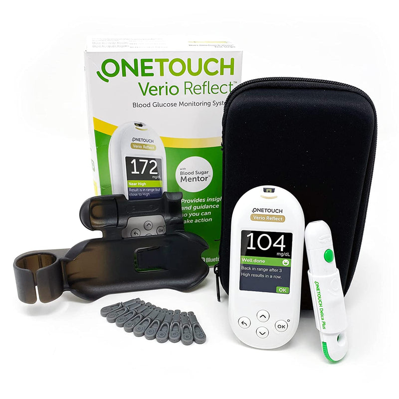 OneTouch Verio Reflect Blood Glucose Meter - Affordable OTC
